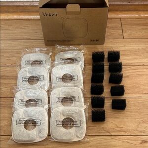 Veken Replacement Filters and Sponges